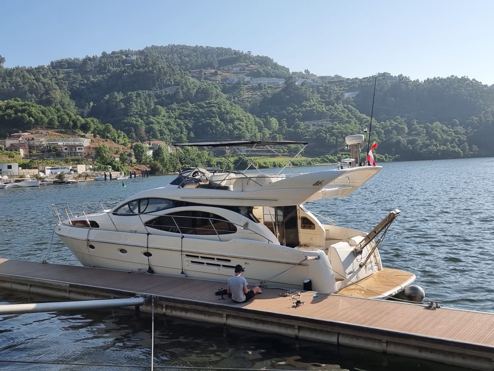 Azimut 46 flybridge