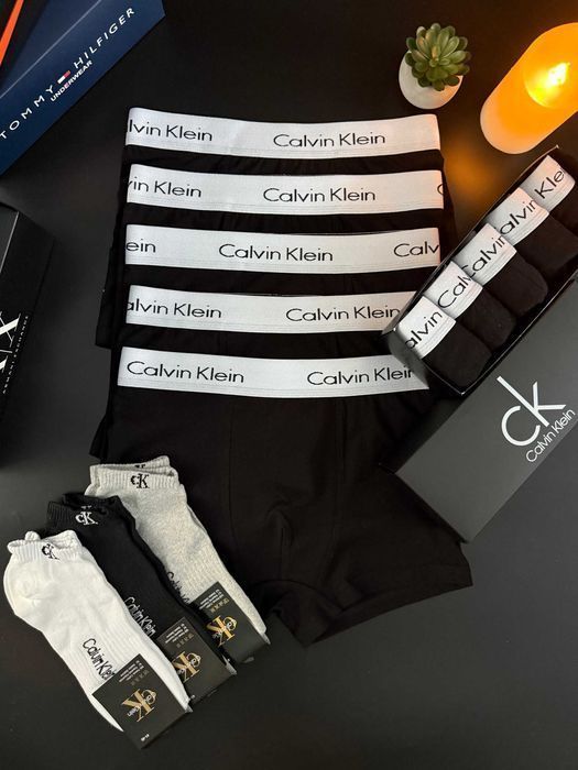 Мужские трусы Келвин Кляйн серия Modern White. Чоловіча білизна