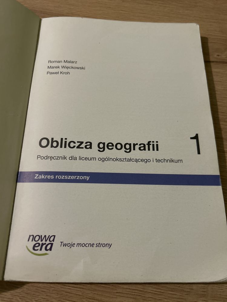 Podręcznik geografia klasa 1