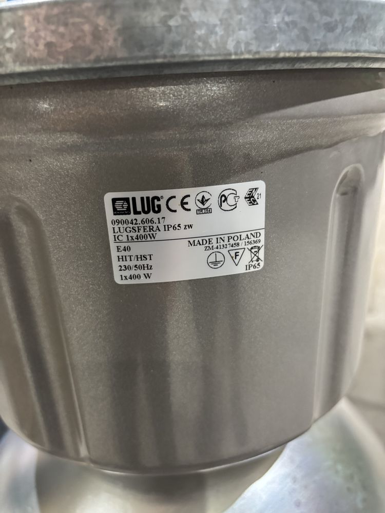 Lampa metalohalogen firmy LUG