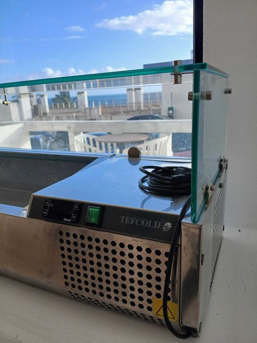 Vitrine Refrigerada de Bancada TEFCOLD Countertop Fridge