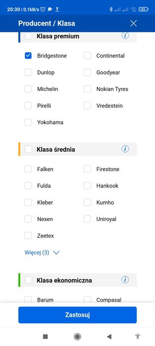 Opony 205/55/16 BRIDGESTONE 2022rok produkcji