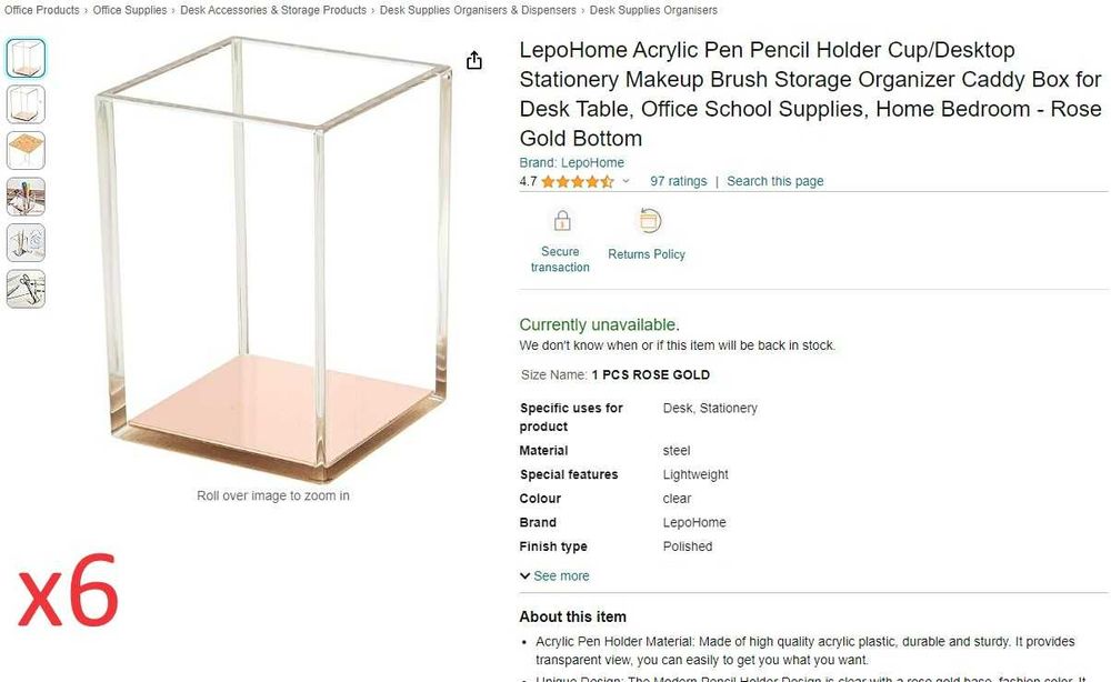 box amazon zwroty elektronika ze specyfikacją AB mix
