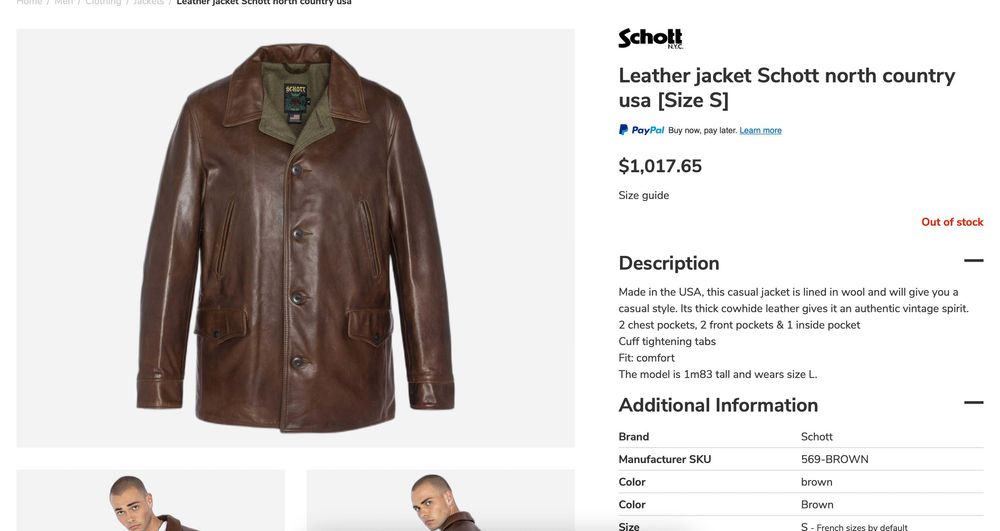 SCHOTT 569 Car Coat Jacket Made in USA шкіряна куртка cockpit avirex