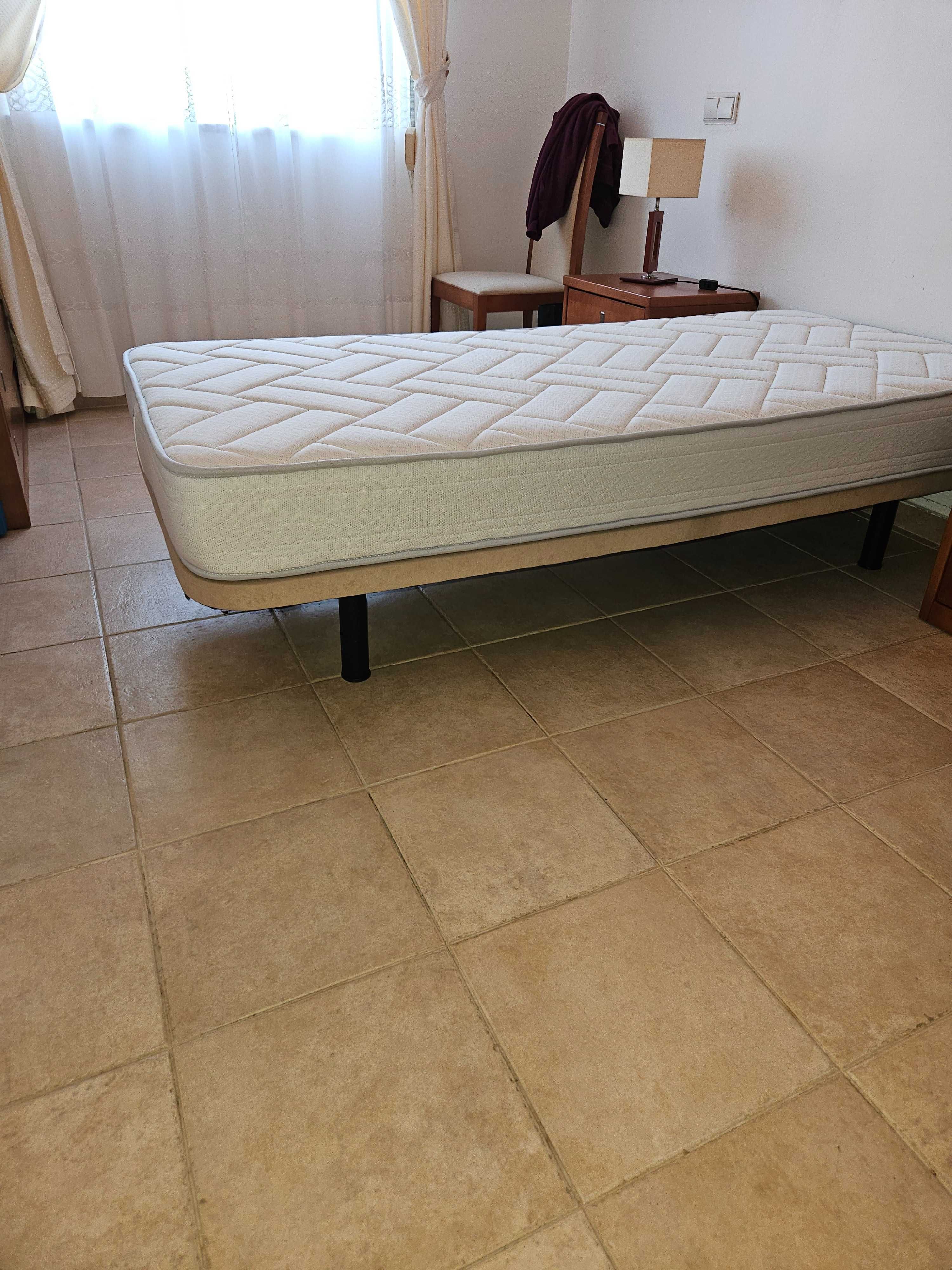 Cama solteiro somier