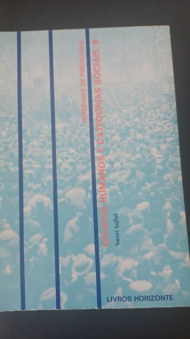 Livro "Grupos Humanos e Categorias Socias - II" de Henri Tajfel