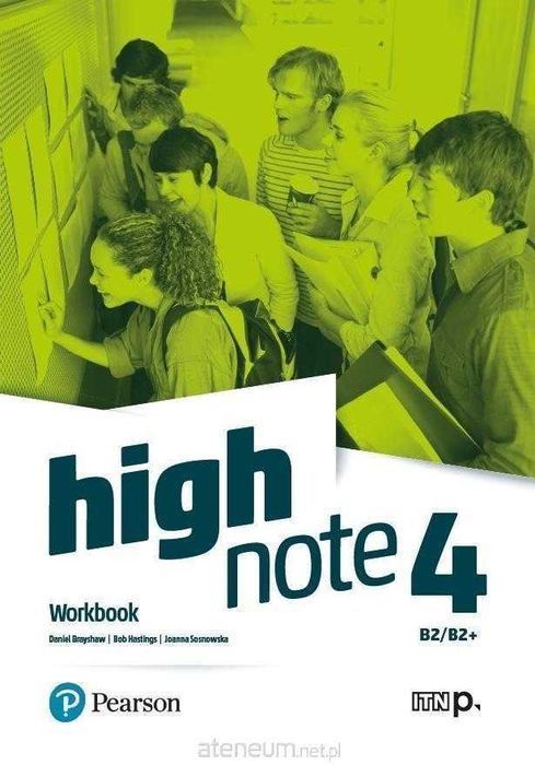 {NOWE} High Note 4 Ćwiczenia WB + kody interaktywne Pearson