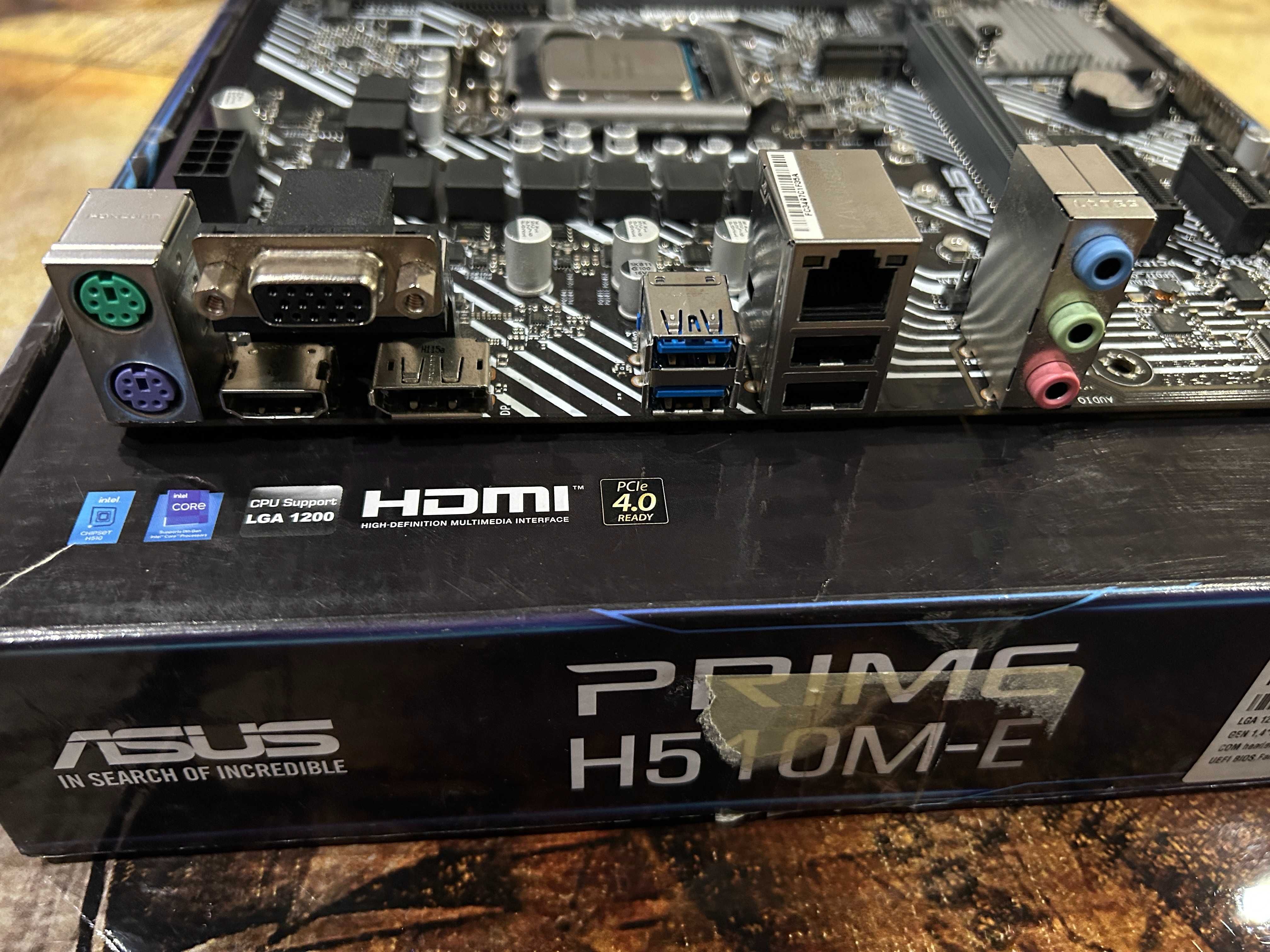 Intel core i9 11900ES (QVYE) + мат плата Asus H510M-E Prime LGA1200