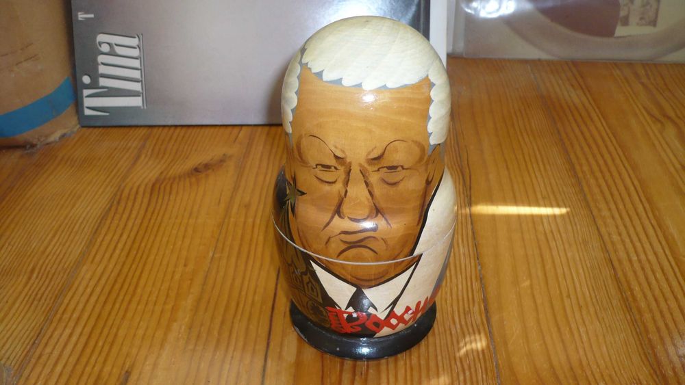 Matrioska com lideres Russos - Anos 90