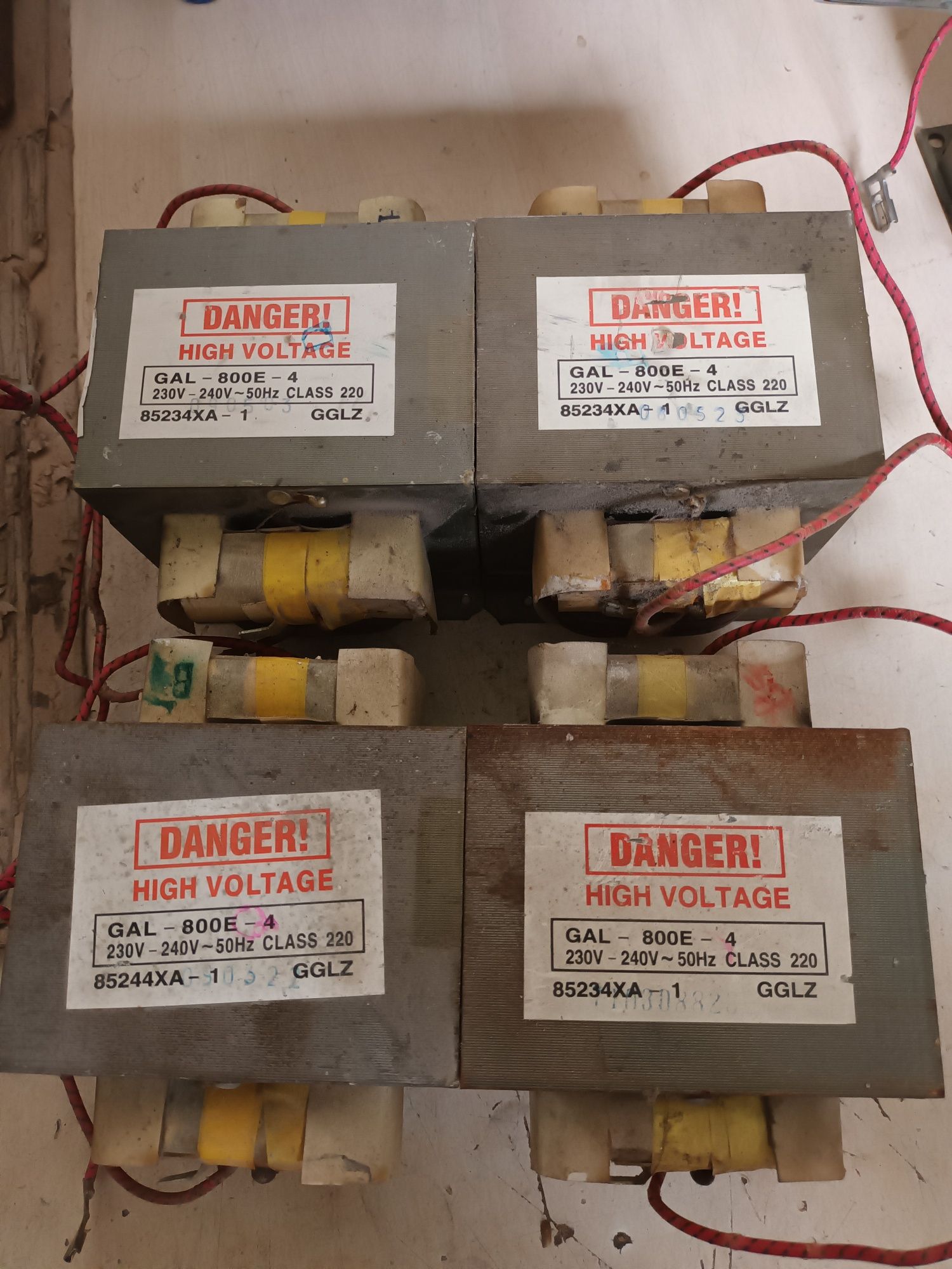 Transformator GAL 800E 4 sztuki pakiet