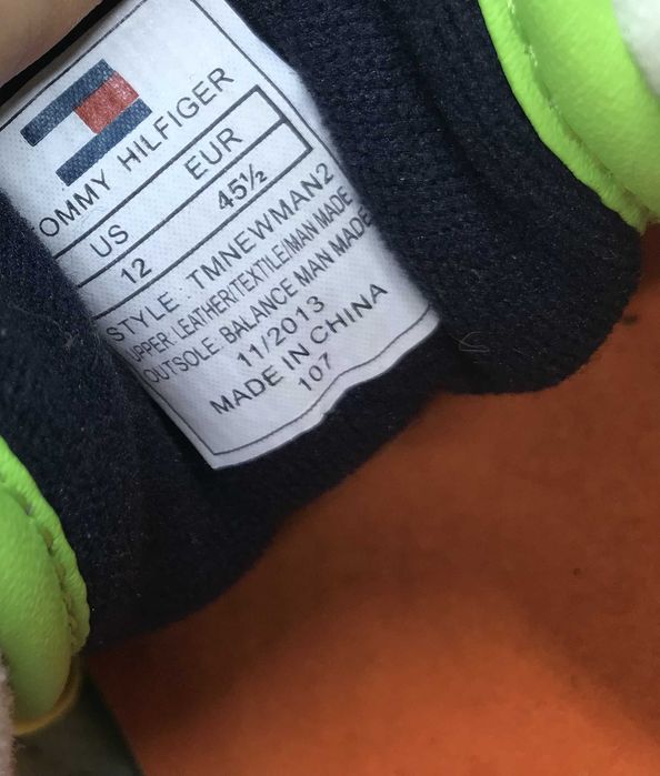 TOMMY HILFIGER r.45,5 oryginalne buty sportowe męskie stan BDB