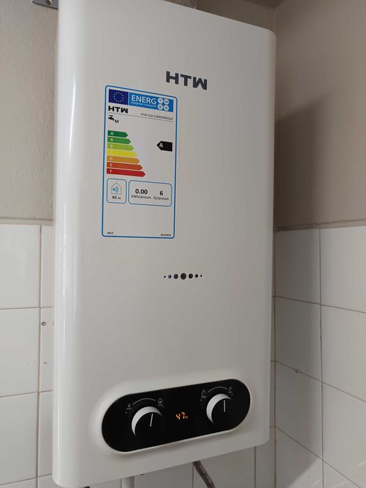 Esquentador a gás como novo