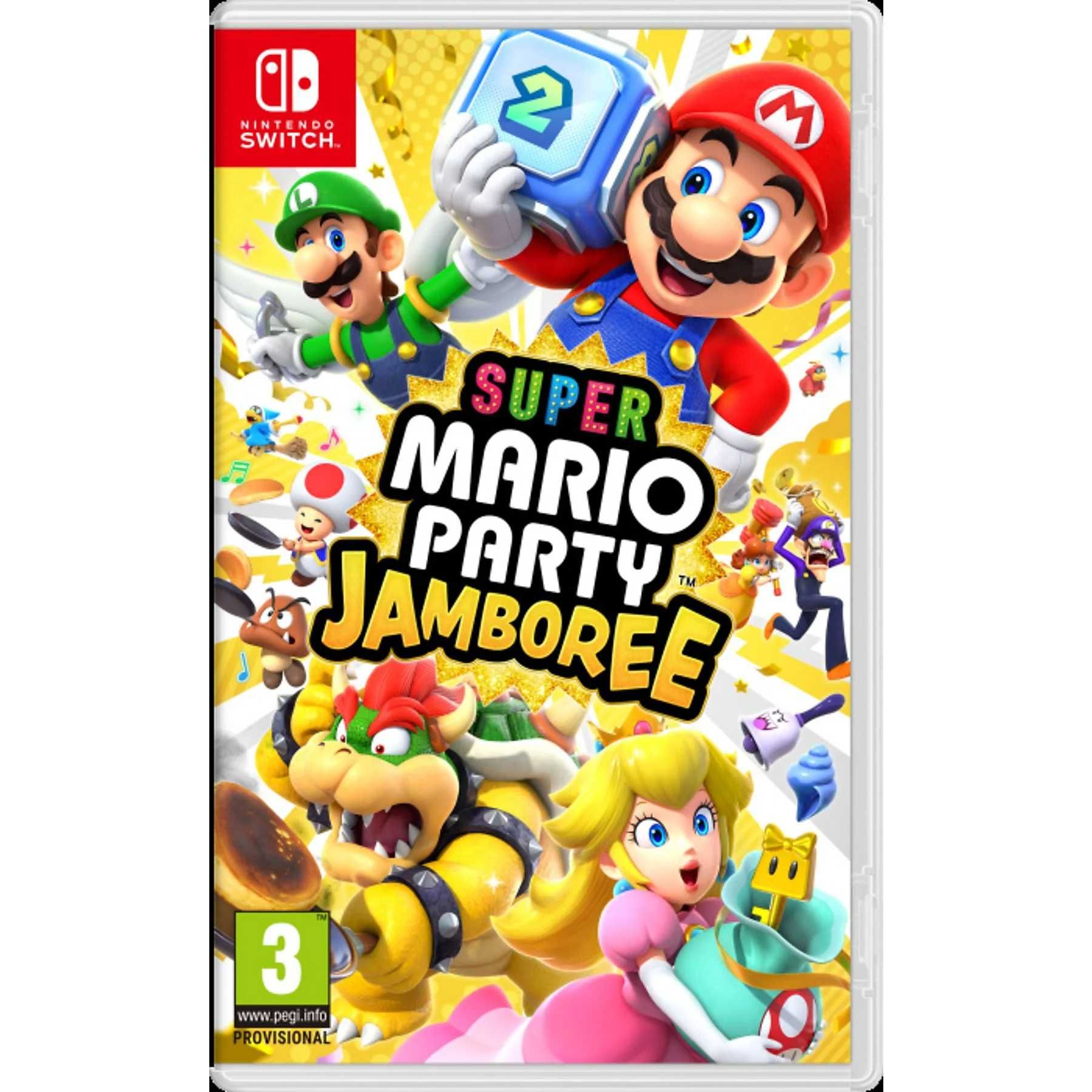 Nintendo Switch OLED + 3 gry Mario (Wonder, Jamboree, Kart 8)