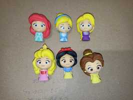 Sześć sztuk figurki puzzle 3D księżniczki Disney