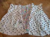 Sukienki dziewczęce H&M rozmiar 110/116