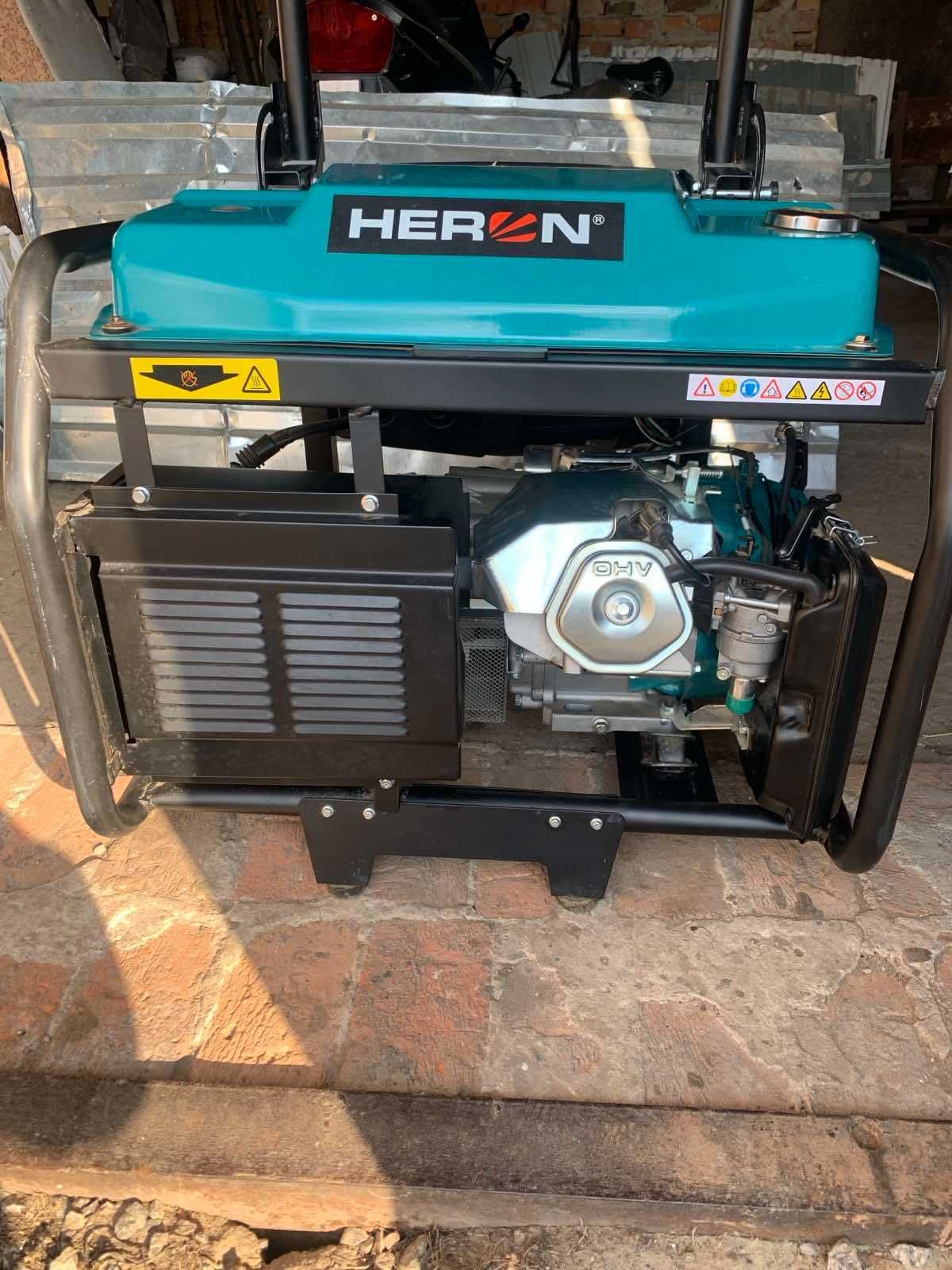 Генератор Heron 7300-8200W в стані нового