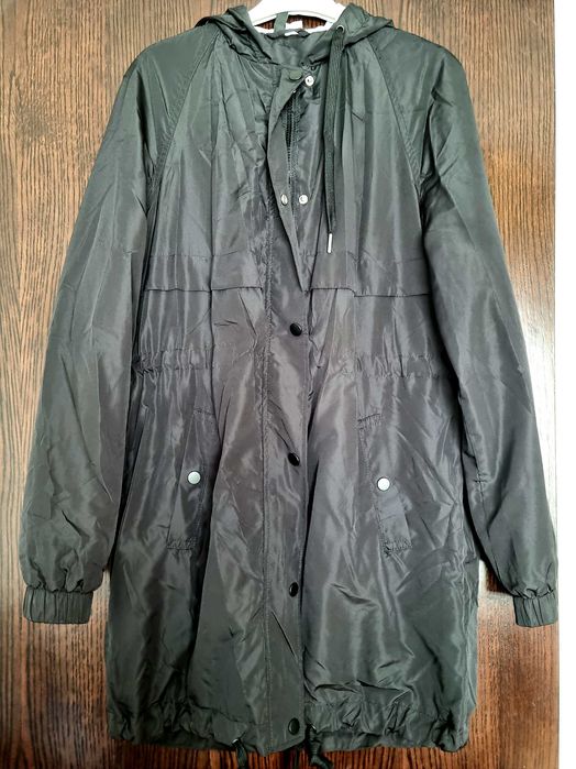 Casaco corta vento preto