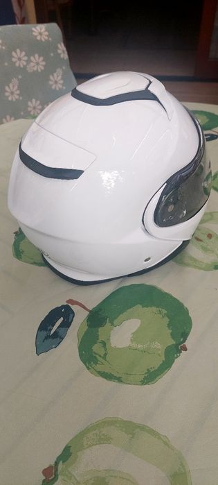 Kask motorowy biały  SHOEI Neotec II roz. S