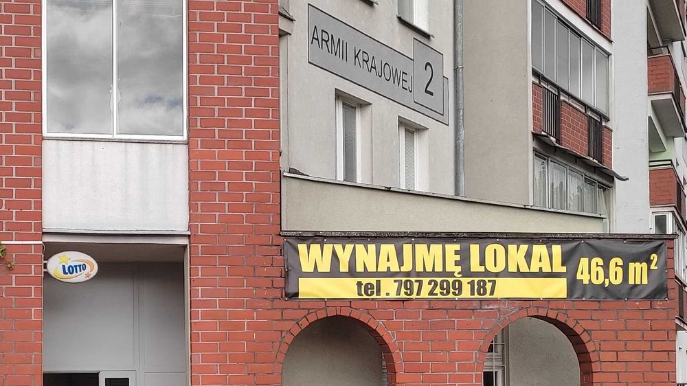 wynajmę lokal użytkowy