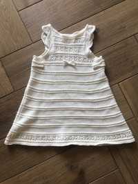 Benetton Baby Zara sukienka mila w dotyku nowa 68 cm 6-9 mies.