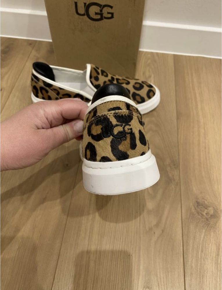 Акция!!Ugg мокасины балетки женские оригинал леопард 39/40