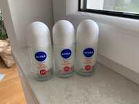 3 x Nivea Dry Comfort roll on dezodorant damski