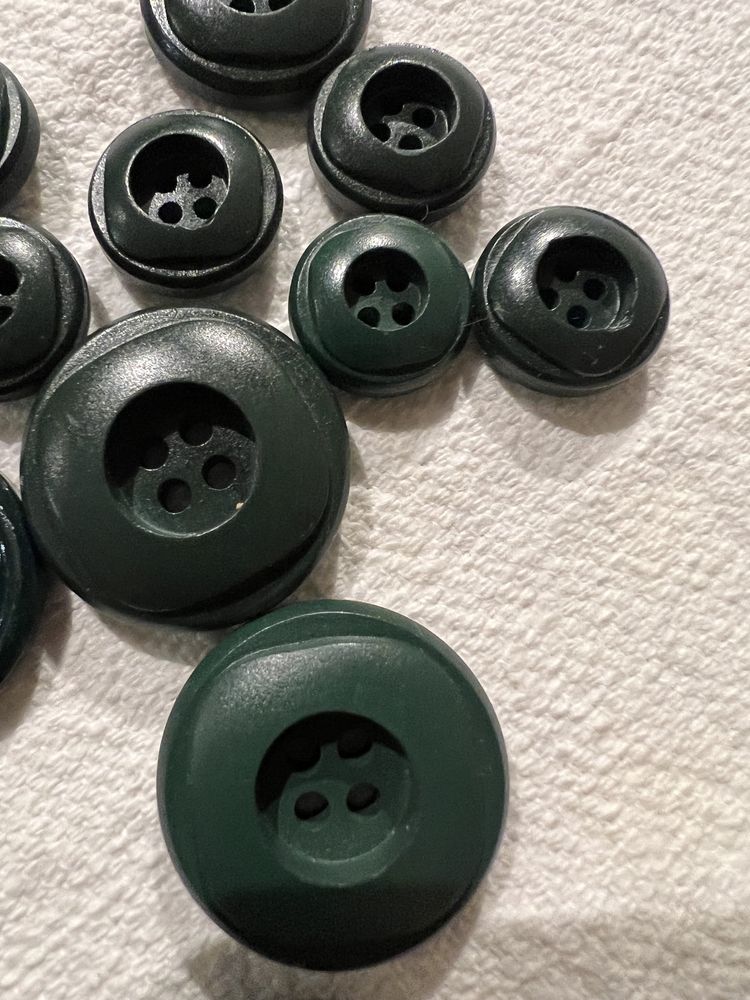 Lote de botões antigos