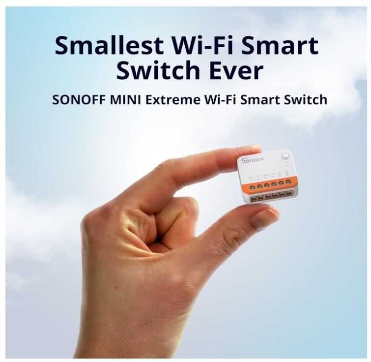 Inteligentny dopuszkowy przełącznik WiFi Sonoff MINIR4