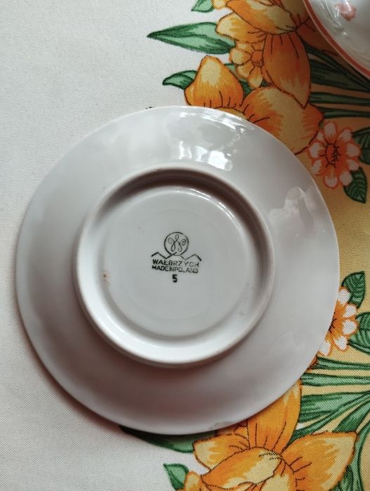 Komplet porcelanowy do kawy