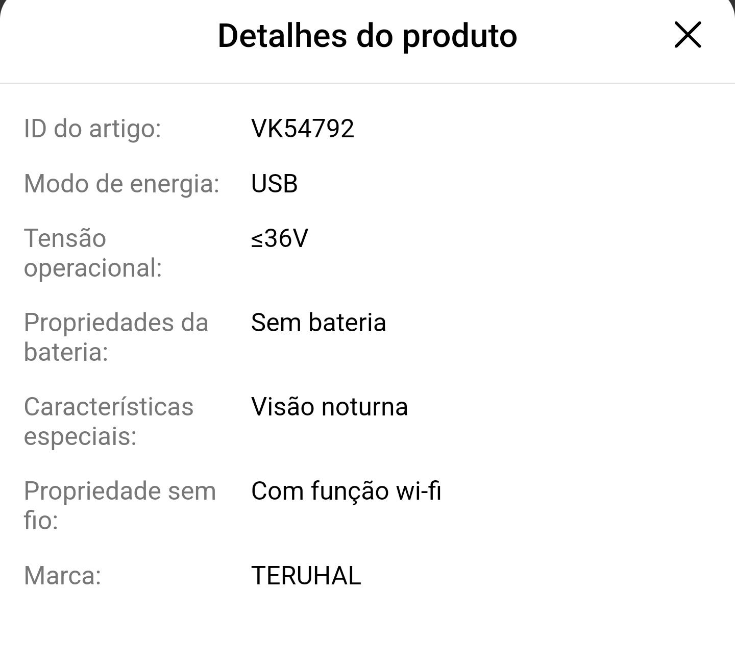 Câmara filmar videovigilancia interiior/exterior