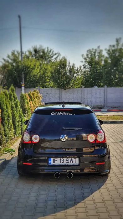 Difusor de para-choque traseiro Look R32 para Volkswagen Golf 5