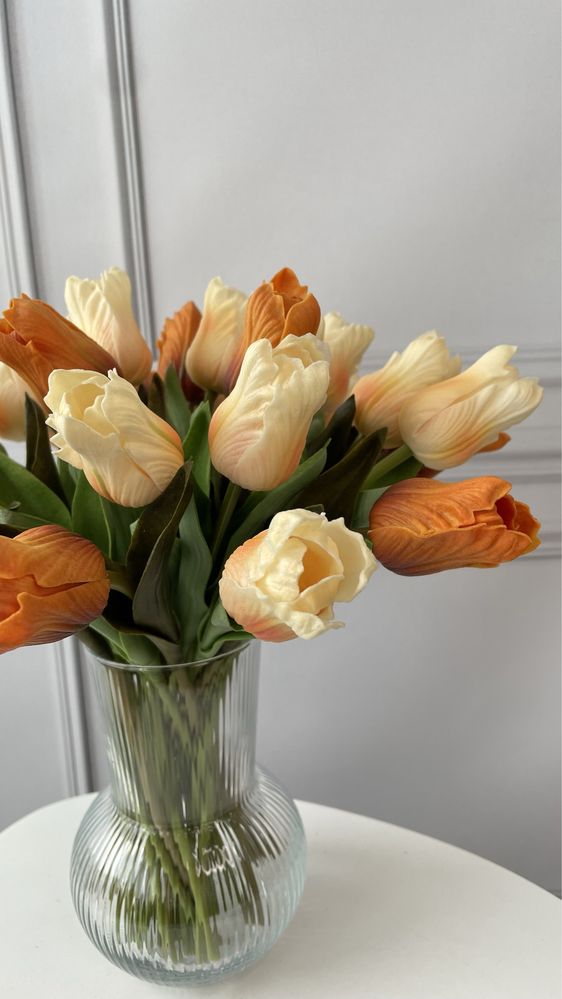 Тюльпани штучні квіти, искусстенные цветы
