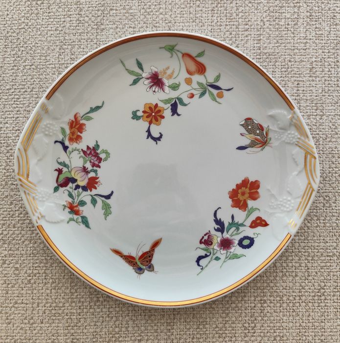 Prato de Porcelana da Vista Alegre Coleção Samatra