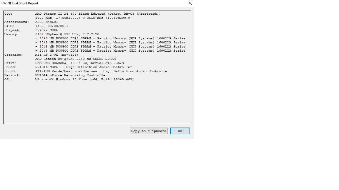 Komputer stacjonarny AMD Phenom II X4, AMD Radeon R9 270X