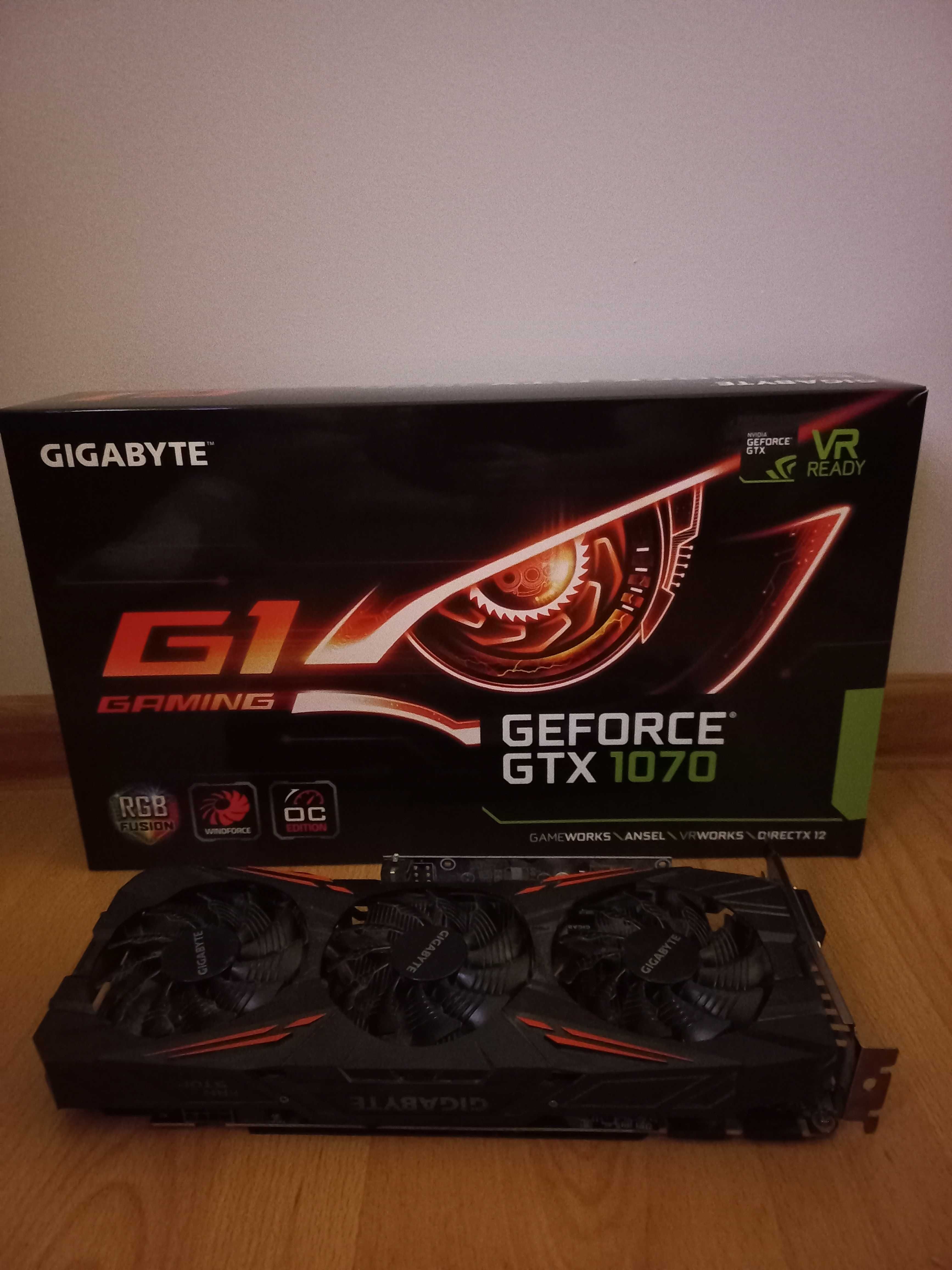 Gigabyte GTX 1070 8GB GDDR5