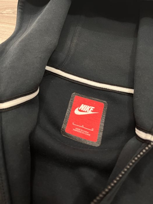 Кофта zip hoodie nike tech fleece L size