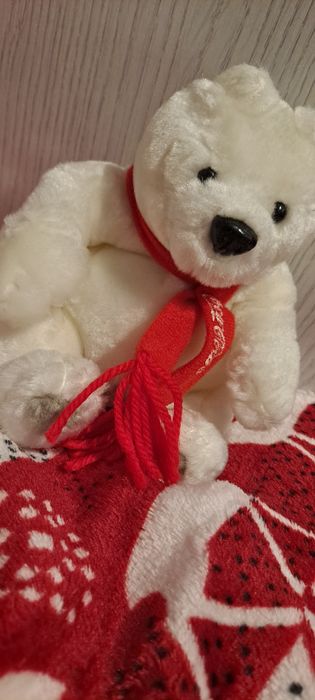 Miś Coca-Cola chłopiec