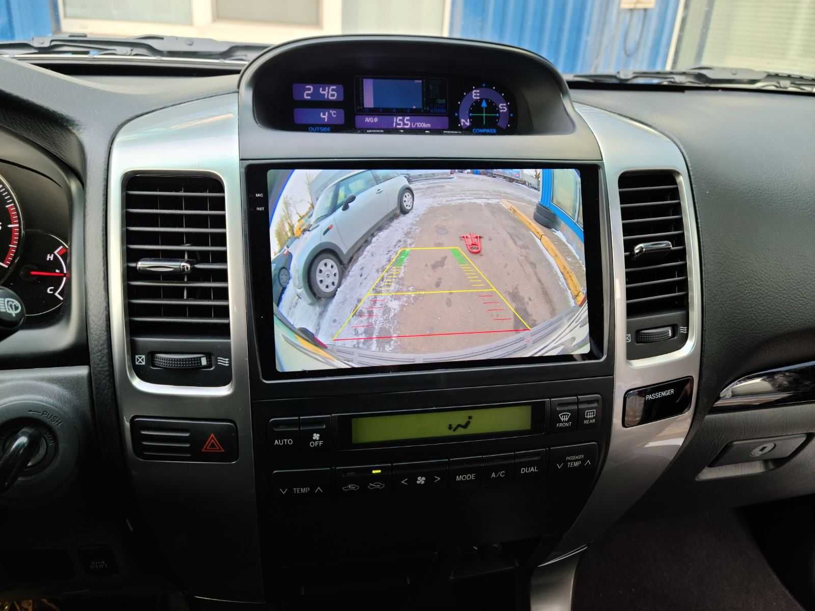 Магнітола Toyota Prado 120 +GPS трекер + цілодобовий відеонагляд +360.
