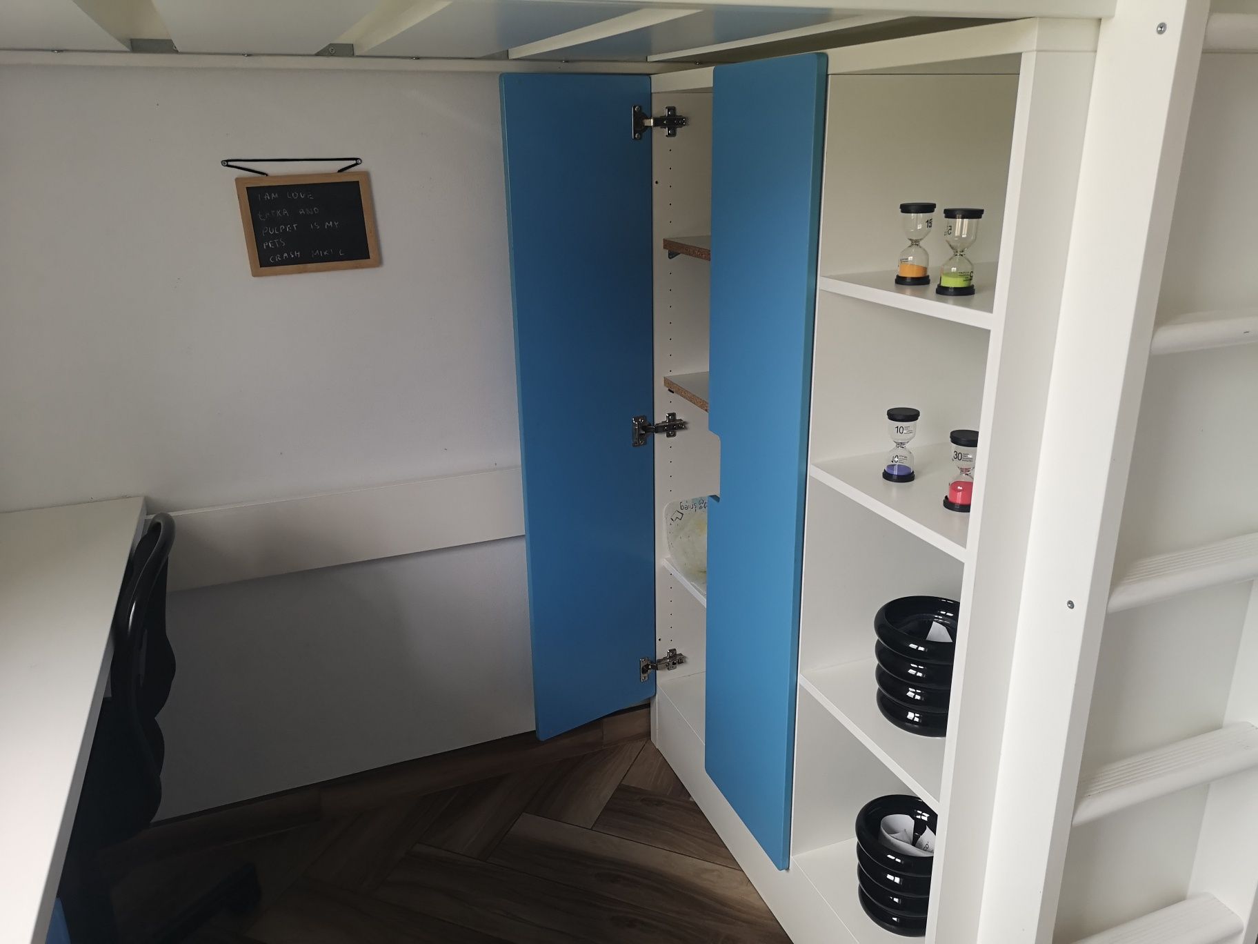 Antresola, łóżko piętrowe IKEA stuva