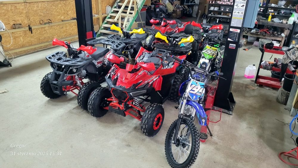 Nowy  quad barton 125 atv  ostatnia sztuka thor gwar