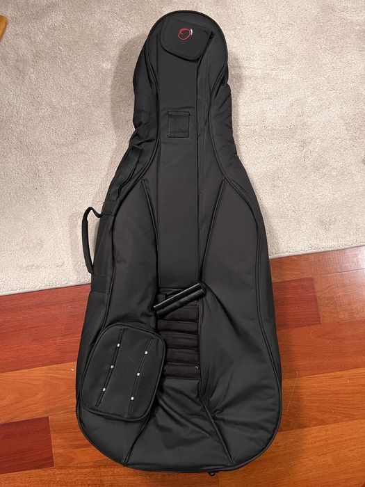 Estojo de violoncelo almofadado 1/4