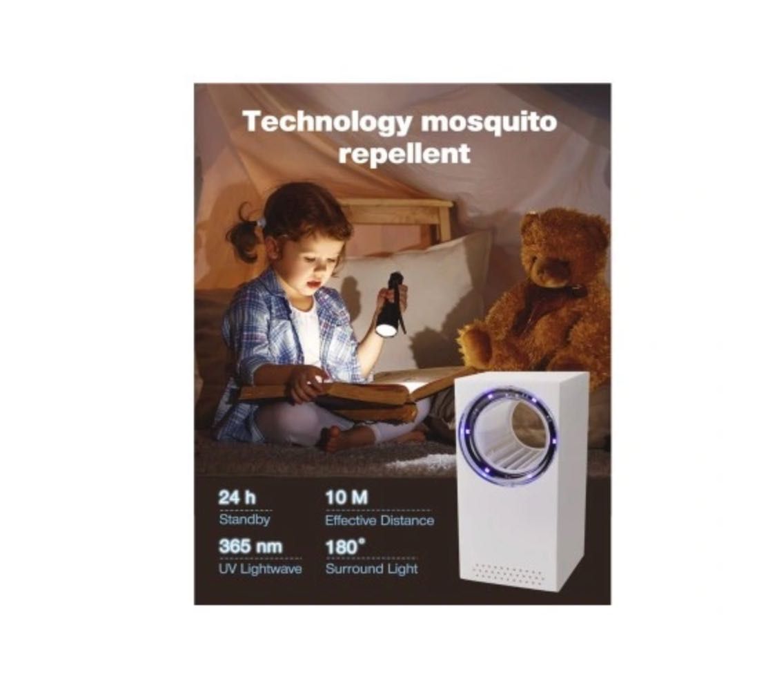 Lampa owadobójcza USB do 10 m na komary odstraszacz