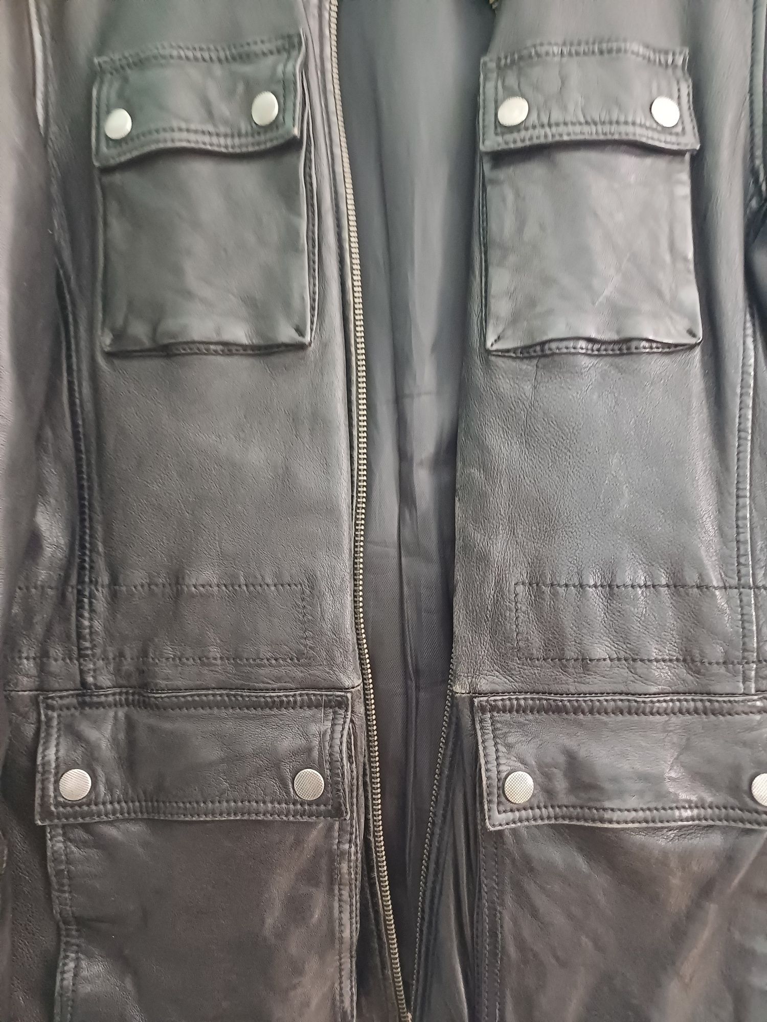 Kurtka skórzana owcza skóra r.M TK maxx