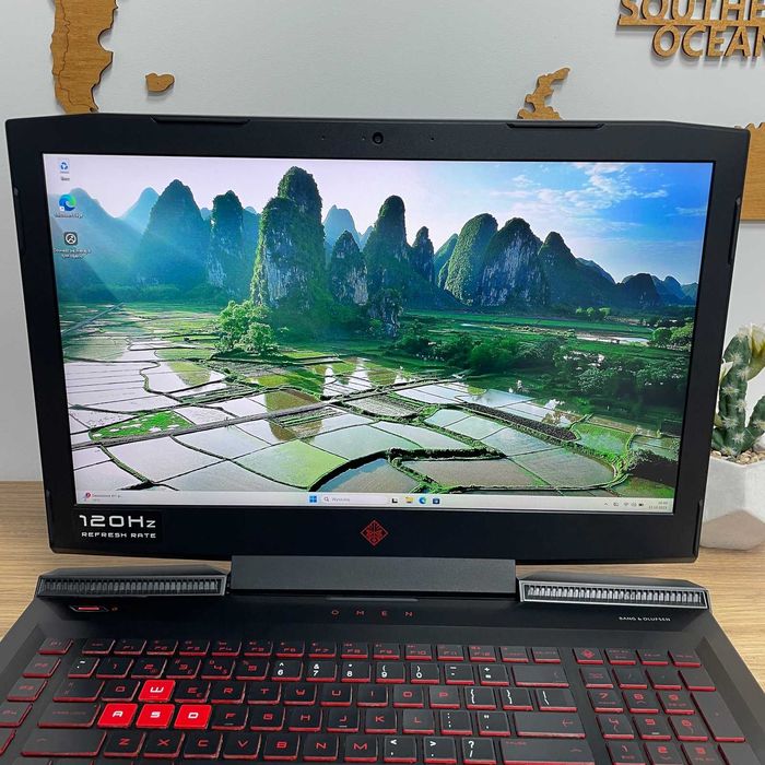 Gamingowy HP Omen 17" i7 16GB 512ssd/1TBhhd GTX 1070 8GB 120Hz Gwar