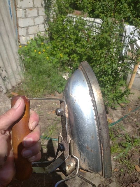 Утюг советский тяжелый раритет