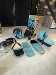 Cybex Priam 2.0 Jeremy Scott Cherubs Blue 3w1  ( cały zestaw )