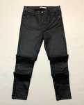 Calças skinny em pele Naumy – Preto – Tamanho M