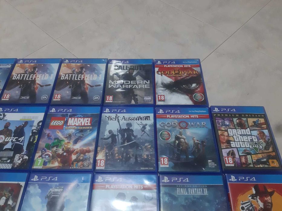 Jogos PS4 - A partir de 5 euros