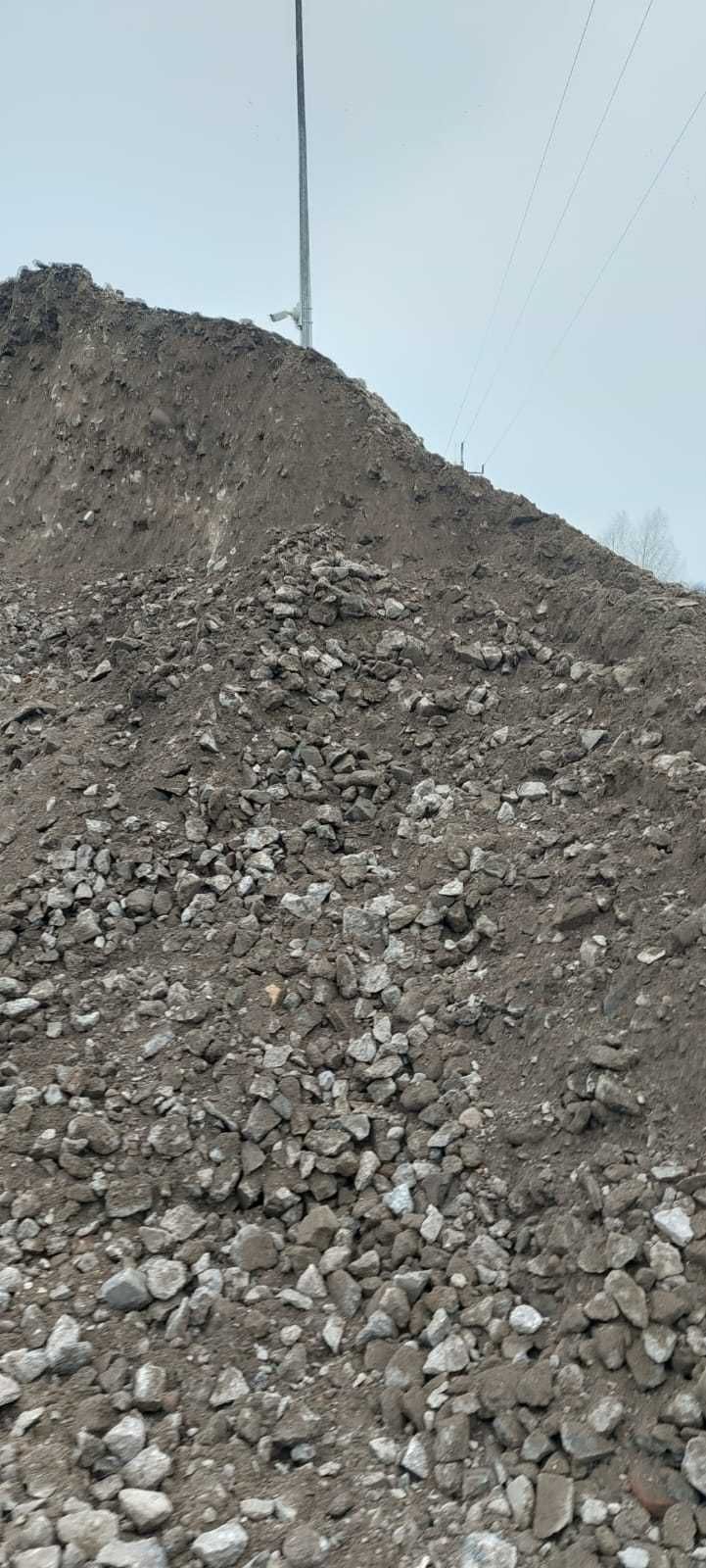 kamień, żwir płukany 16-32, pospółka, gruz betonowy,