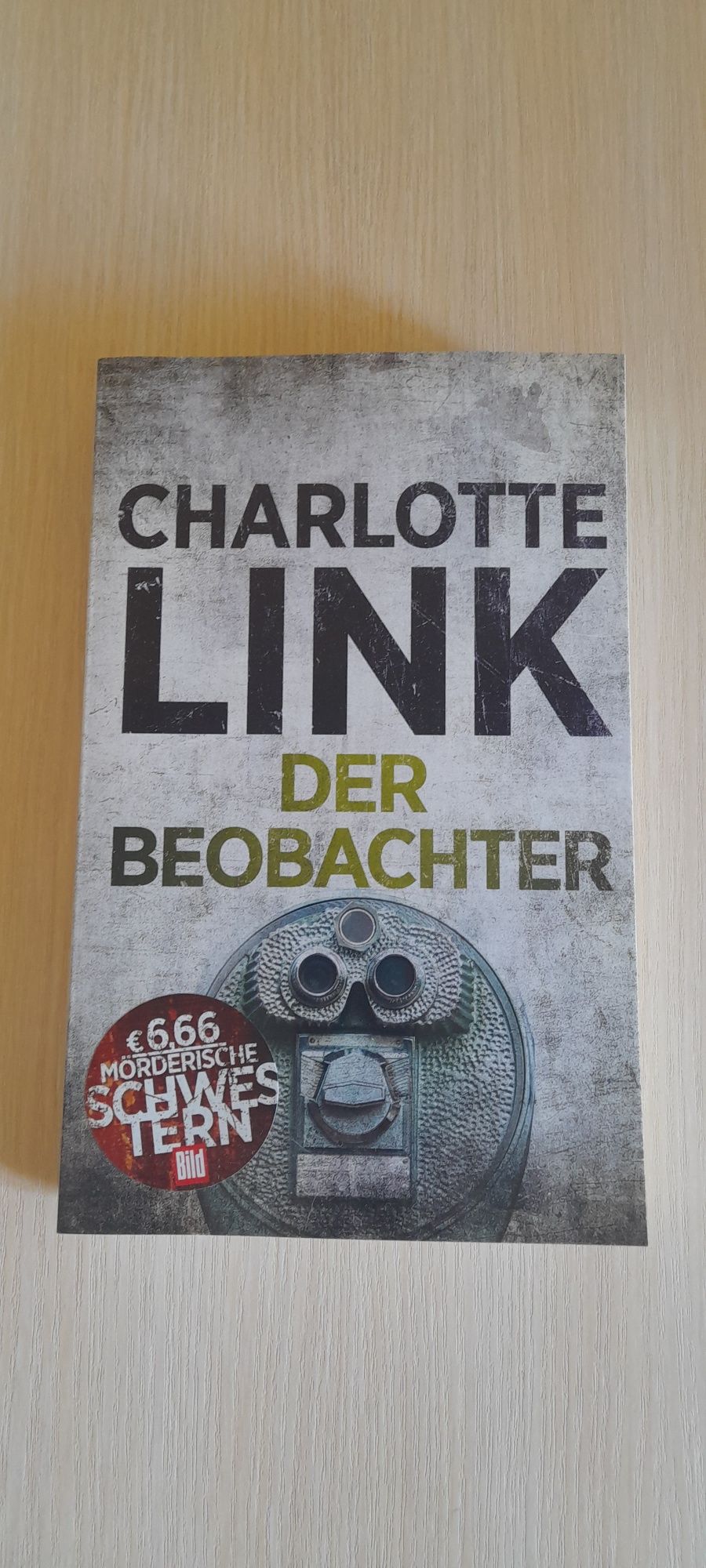 Книга німецькою Charlotte Link Der Beobachter